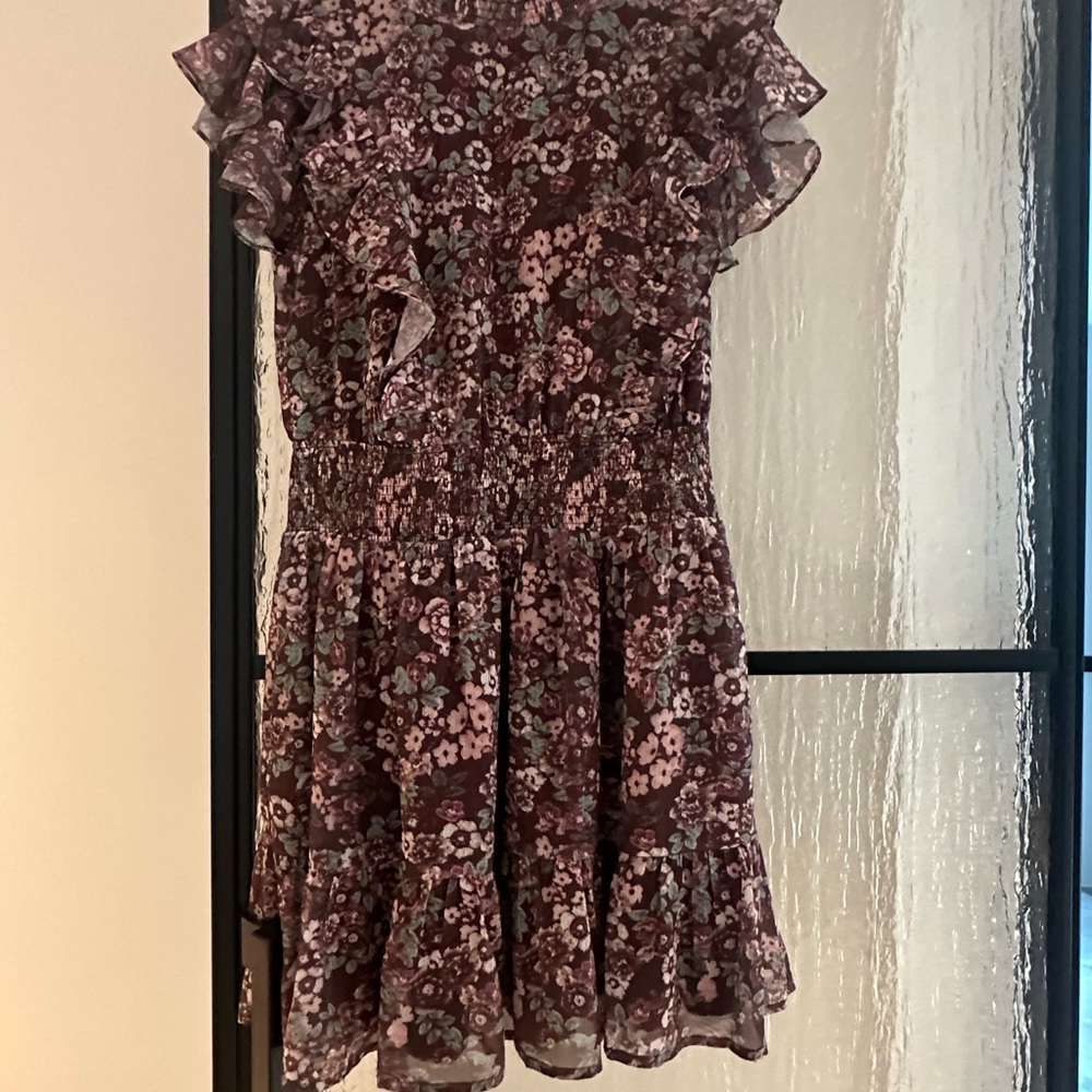 Greylin Floral Kids Dress - Purple and Pink
